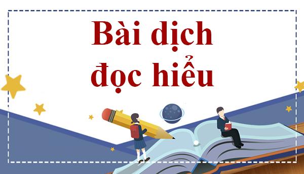 Bài dịch đọc hiểu 13